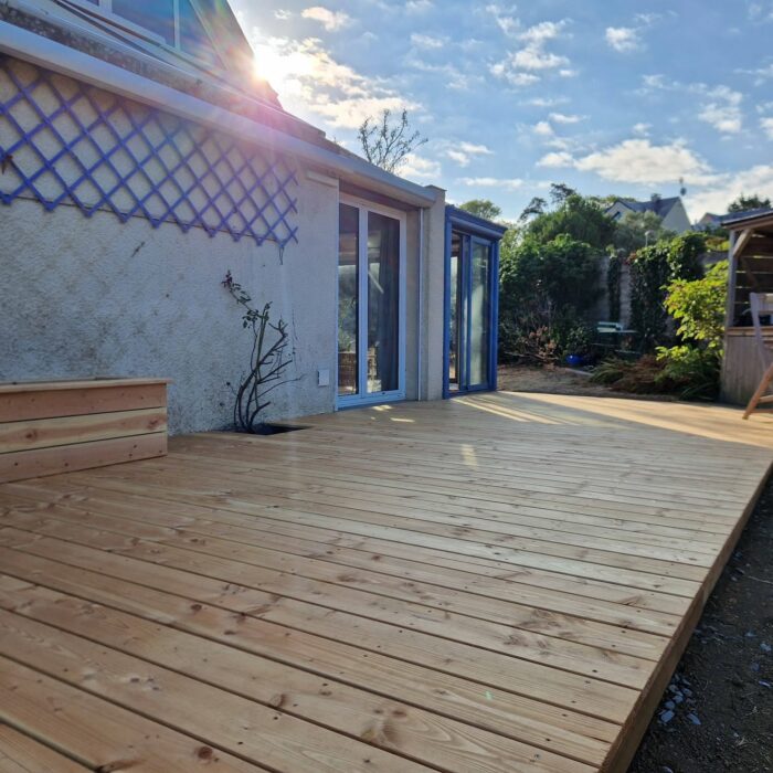Terrasse en Douglas