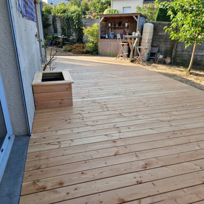 Terrasse en Douglas