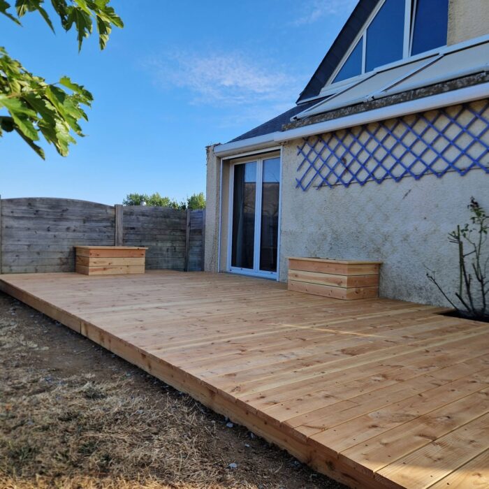 Terrasse en Douglas